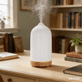 thumbnail image 1 of Bisitoy Essential Oil Diffuser, Quiet Ultrasonic Diffuser for Living Room Bedroom Office Tabletop Decor, 1 of 9