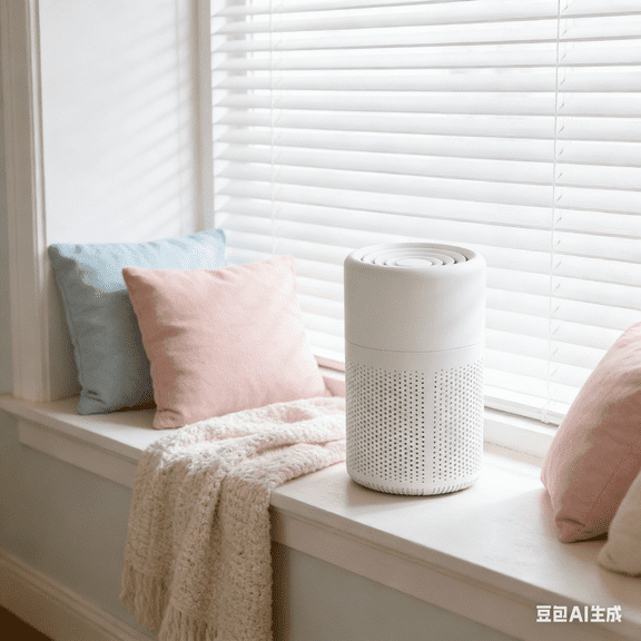 Bisitoy Filter Portable Air Purifier - Compact Personal Air Cleaner for Smoke Odor, Pollen, Dust Removal with Aromatherapy