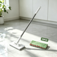 thumbnail image 1 of Bisitoy Flat Clamp Type Floor Mop with 15 Reusable Cleaning Pads for Household Floor Cleaning, 1 of 3