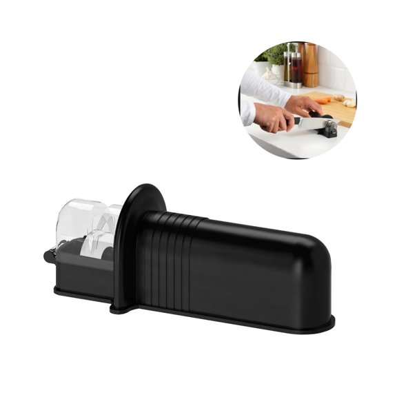 Bisitoy Handheld Quick Knife Sharpener, Household Kitchen Sharpening Tool, Portable Whetstone Knife Grinder for Chef Knives, Fruit Knives