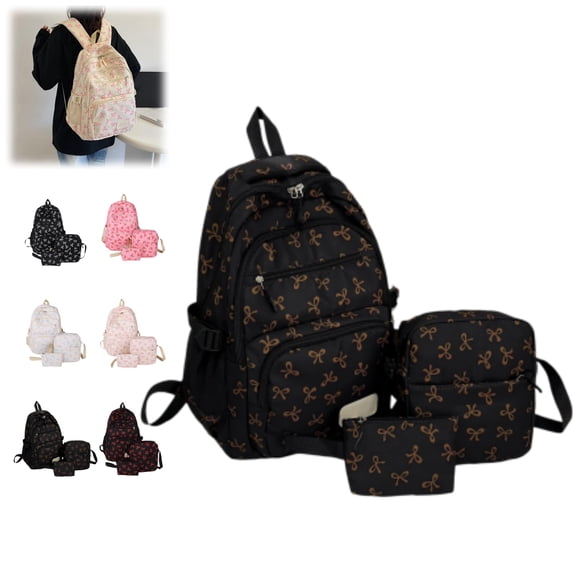 Bisitoy Large Capacity Laptop Backpack Casual Travel Computer Bag