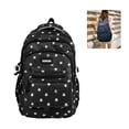thumbnail image 1 of Bisitoy Large Capacity Star Print Backpack Casual Daypack, Lightweight Laptop Backpack for Office, Students, Daily Commute & Travel, 1 of 4