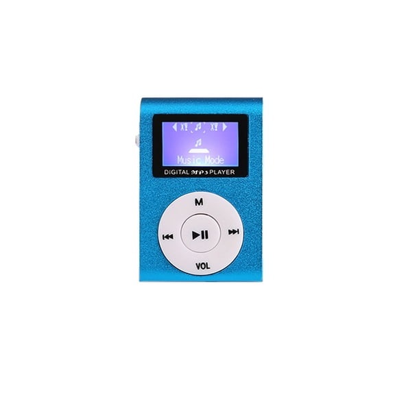 Bisitoy Mini MP3 Player, MP3 Player With Clip Portable MP3 Player Small MP3 Player Clip MP3 Player