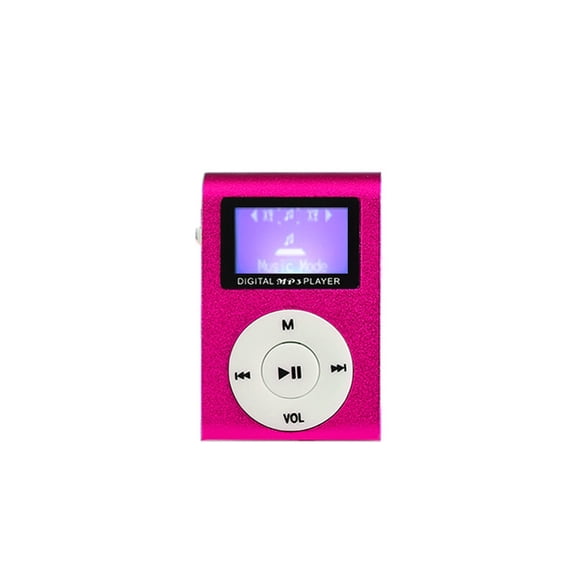 Bisitoy Mini MP3 Player, MP3 Player With Clip Portable MP3 Player Small MP3 Player Clip MP3 Player