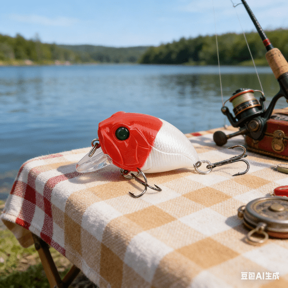 Bisitoy Topwater Fishing Lures - 4.5cm Realistic Hard Body Minnow