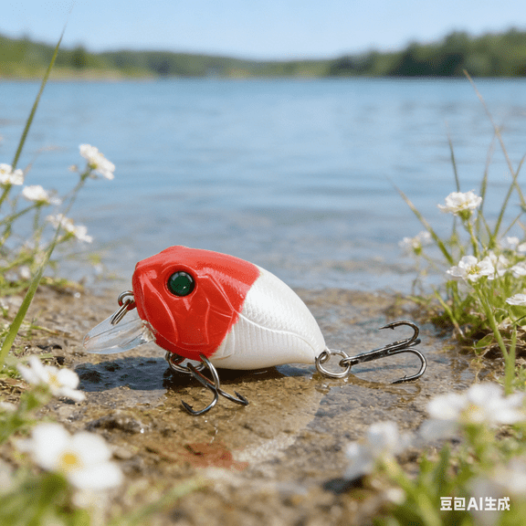 Bisitoy Topwater Fishing Lures， Excellent Hook-Up Ratio Hard Bait