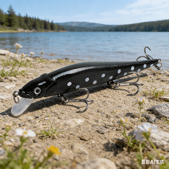 Bisitoy Topwater Fishing Lures, Excellent Hook-Up Ratio Hard Bait