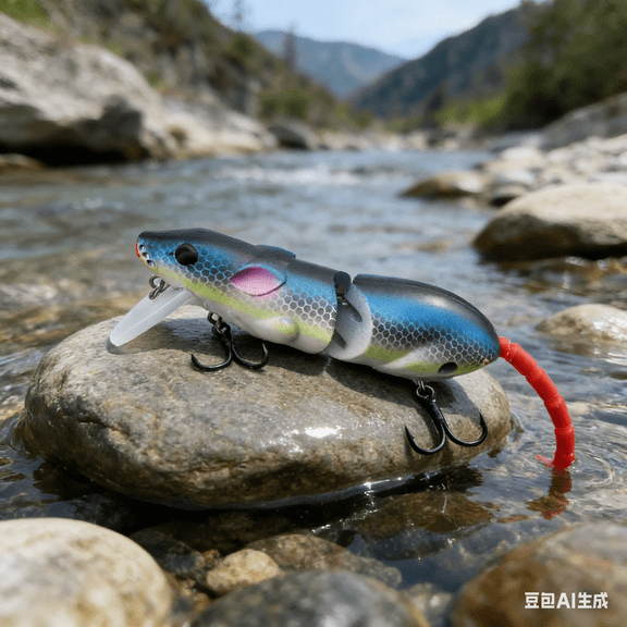 Bisitoy Topwater Mouse Fishing Lures, Floating Rat Lure for Exciting Topwater Catches