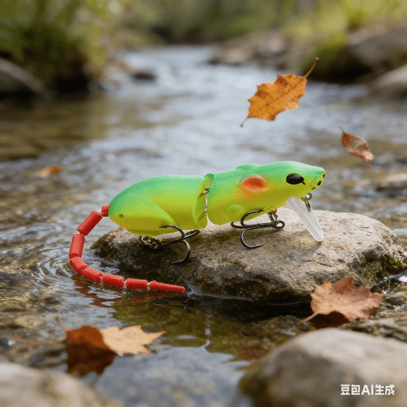 Bisitoy Topwater Mouse Fishing Lures, Long Cast Pencil Bait with Erratic Surface Action