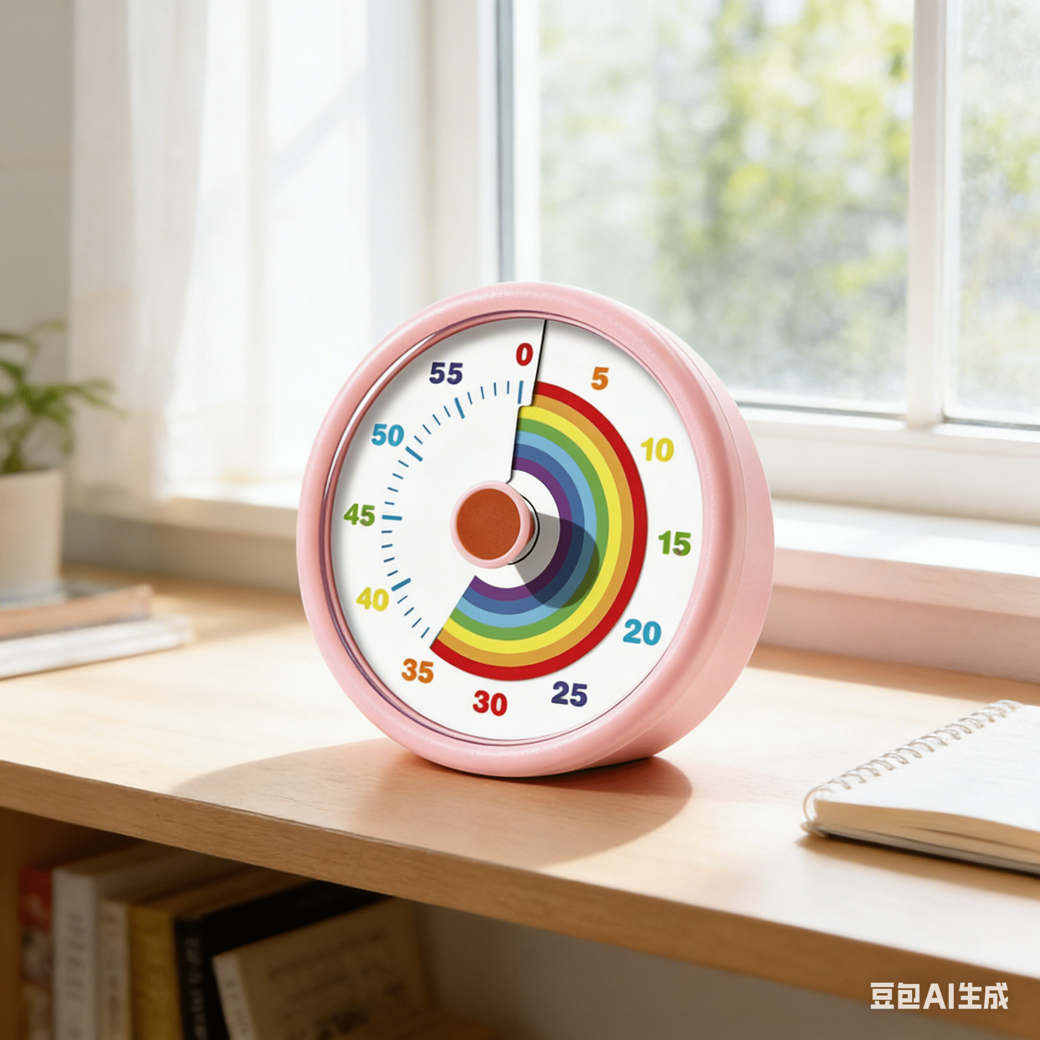 Bisitoy Visual Timer for Kids – Silent Pomodoro Timer for Office ...