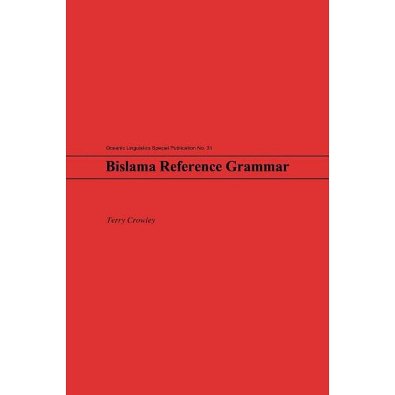 Oceanic Linguistics Special Publications Bislama Reference Grammar, (Paperback)
