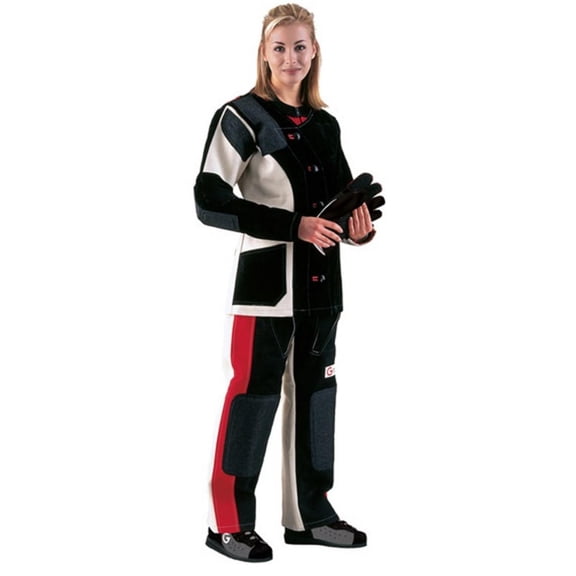 Bisley 404R Canvas & Leather Jacket R/H Ladies by Gehmann C48 Black