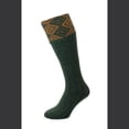 thumbnail image 1 of Bisley Duncliffe Diamond Texture Shooting Socks  Green, 1 of 1