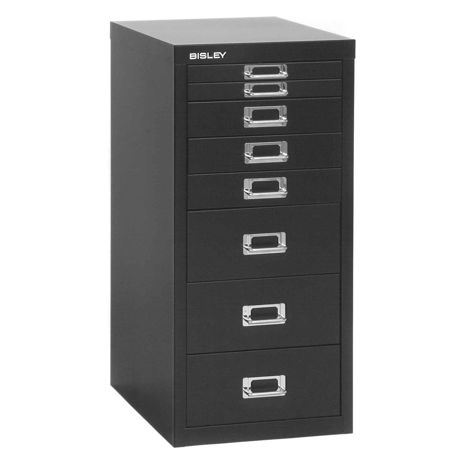 Bisley Steel 8Drawer Under the Desk Multidrawer Storage