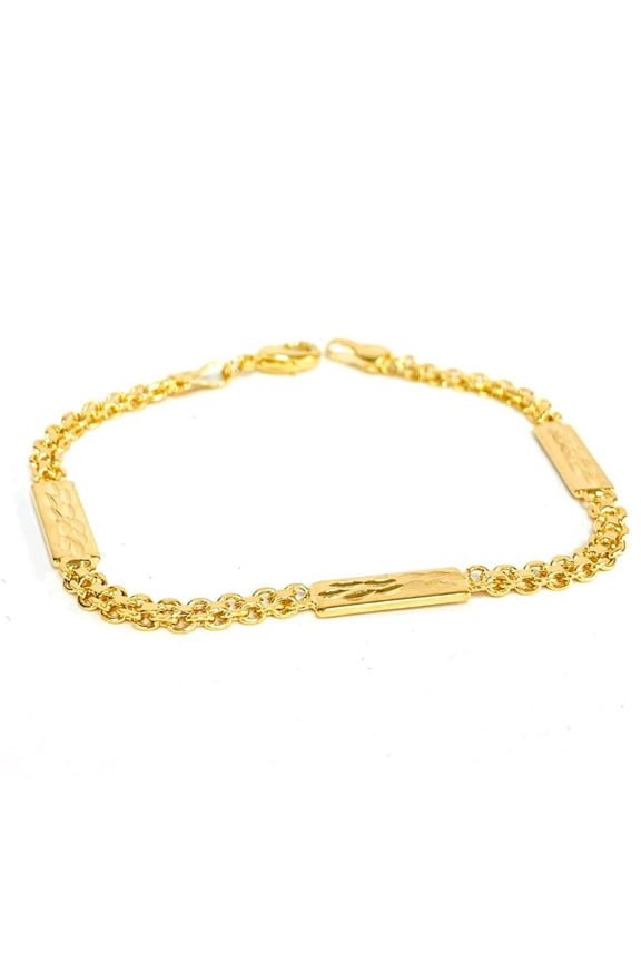 Bismarck Bracelet / Womens Bracelet / Bismarck Gold Filled Bracelet / Bracelets / Pulseras en Oro Laminado / Pulsera para Mujer Bismarck Link / Womens Jewelry
