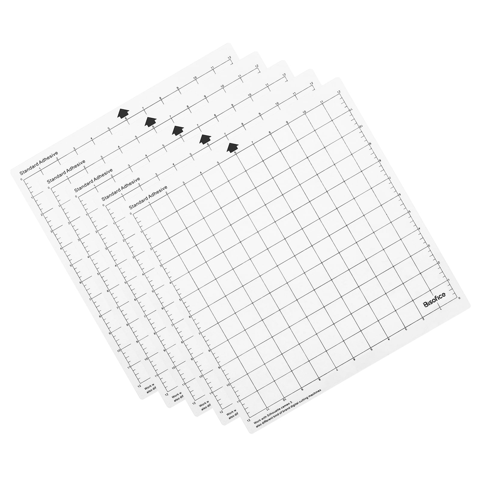 Bisofice Replacement Cutting Mat Transparent Adhesive Cricut Mat With wall-art-size-guide-frame-size-guide-print-size-guide-poster-size