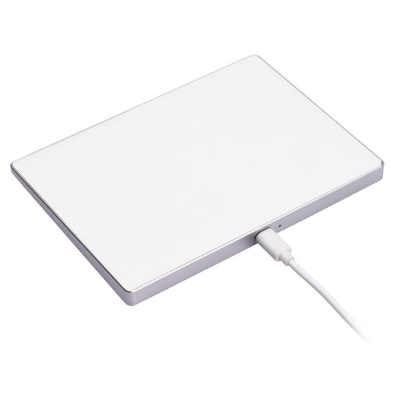 Bisofice USB Trackpad Touchpad, Ultra Slim Portable Aluminum USB Wired Touchpad with Multi-Touch Navigation for Windows 7/10 PC Laptop Notebook Desktop Computer