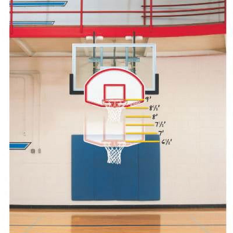 Bison 6in1 Adjustable EasyUp Youth Basketball Goal