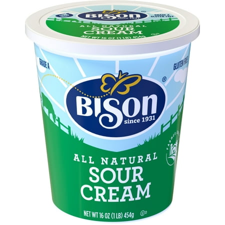 Bison All Natural Sour Cream, 16 oz