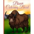 thumbnail image 1 of Bison Coloring Book: Bison Coloring Pages For Kids, A Cute Coloring Books for Bison Lovers, (Paperback), 1 of 1