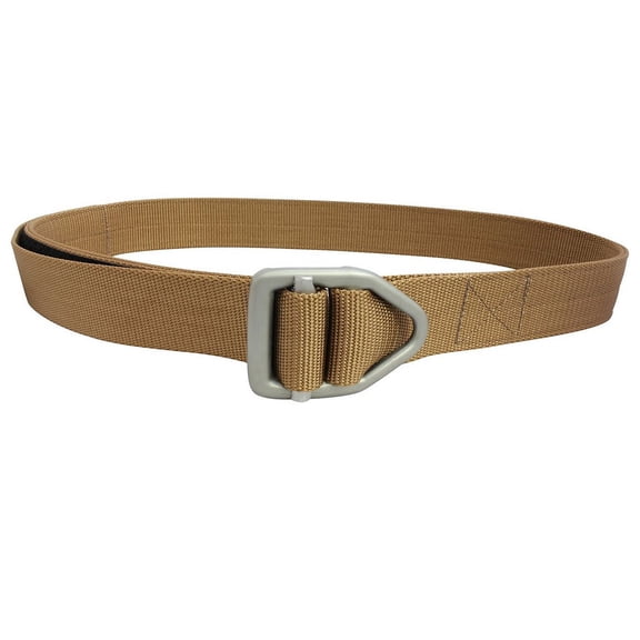 Bison Designs Last Chance Heavy Duty Gunmetal Buckle Belt - Large - Coyote Brown