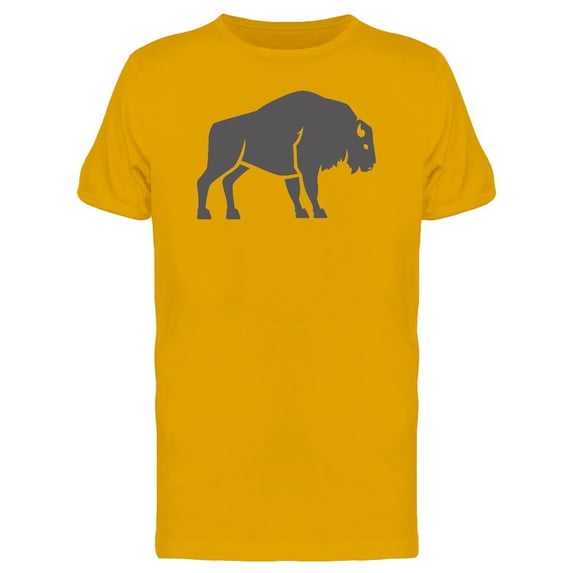Bison Gray Silhouette Tee Men's -Image by Shutterstock