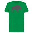 thumbnail image 1 of Bison Gray Silhouette Tee Men's -Image by Shutterstock, 1 of 2