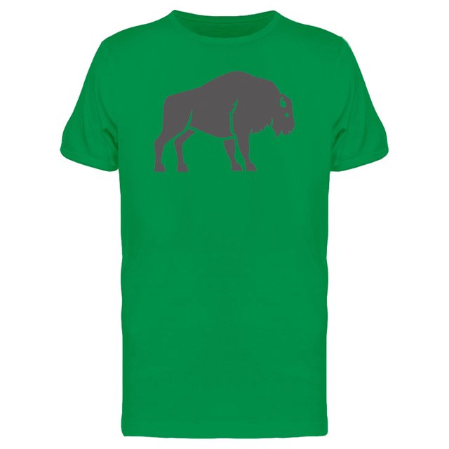 Bison Gray Silhouette Tee Men's -Image by Shutterstock