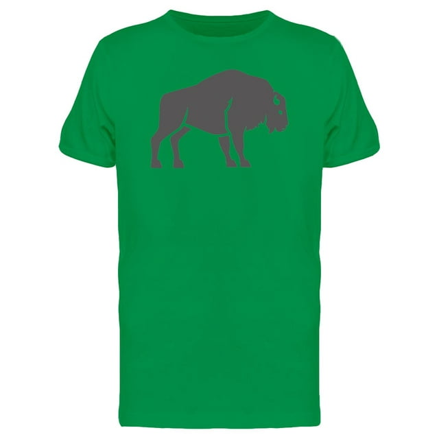 Bison Gray Silhouette Tee Men's -Image by Shutterstock