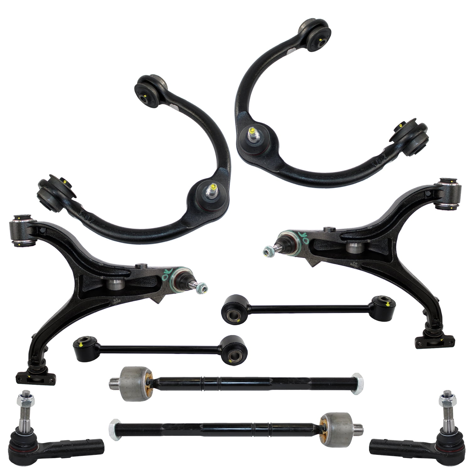 Bison Performance 10pc Front Upper Lower Suspension Control Arms with
