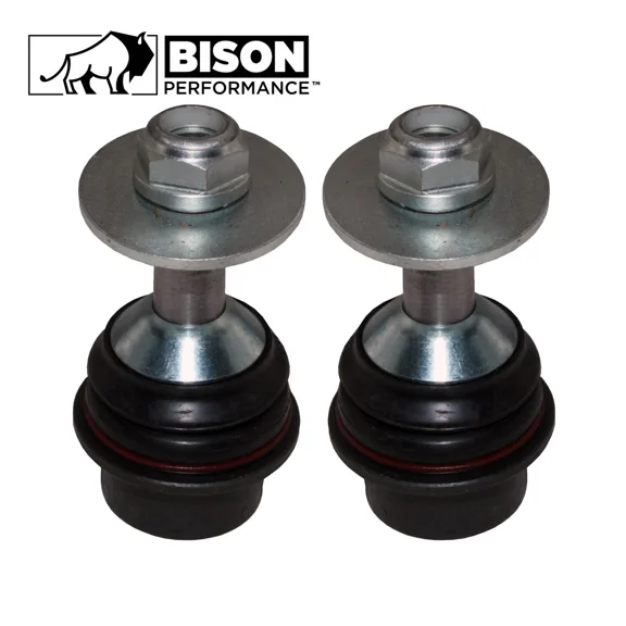 Bison Performance 2pc Set Front Lower Suspension Ball Joints For Dodge Jeep