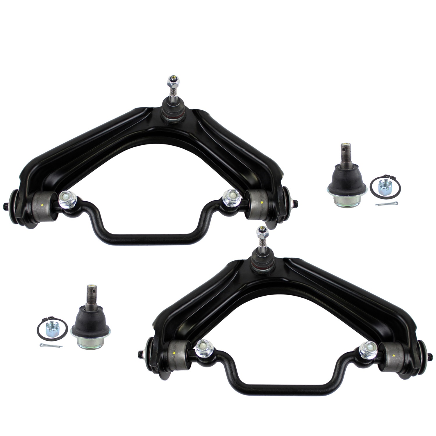 Bison Performance 4pc Front Upper Sheet Metal Control Arm Assemblies