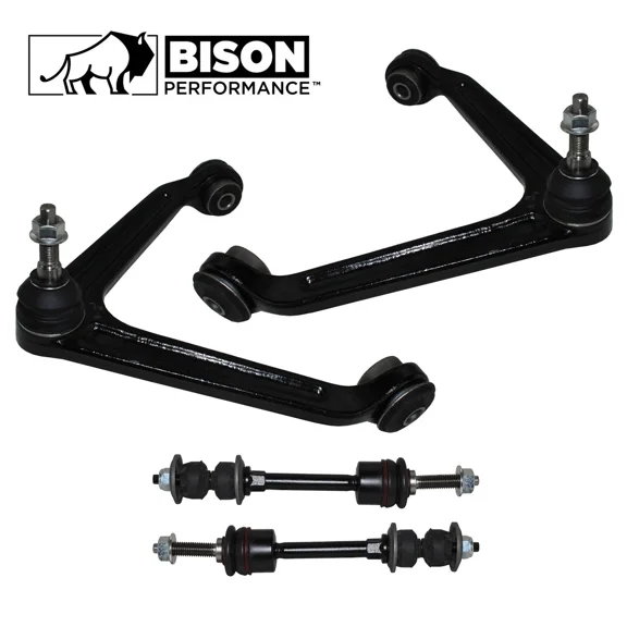 Bison Performance 4pcs Front Control Arm Sway Bar Link Kit For Ram 1500 RWD