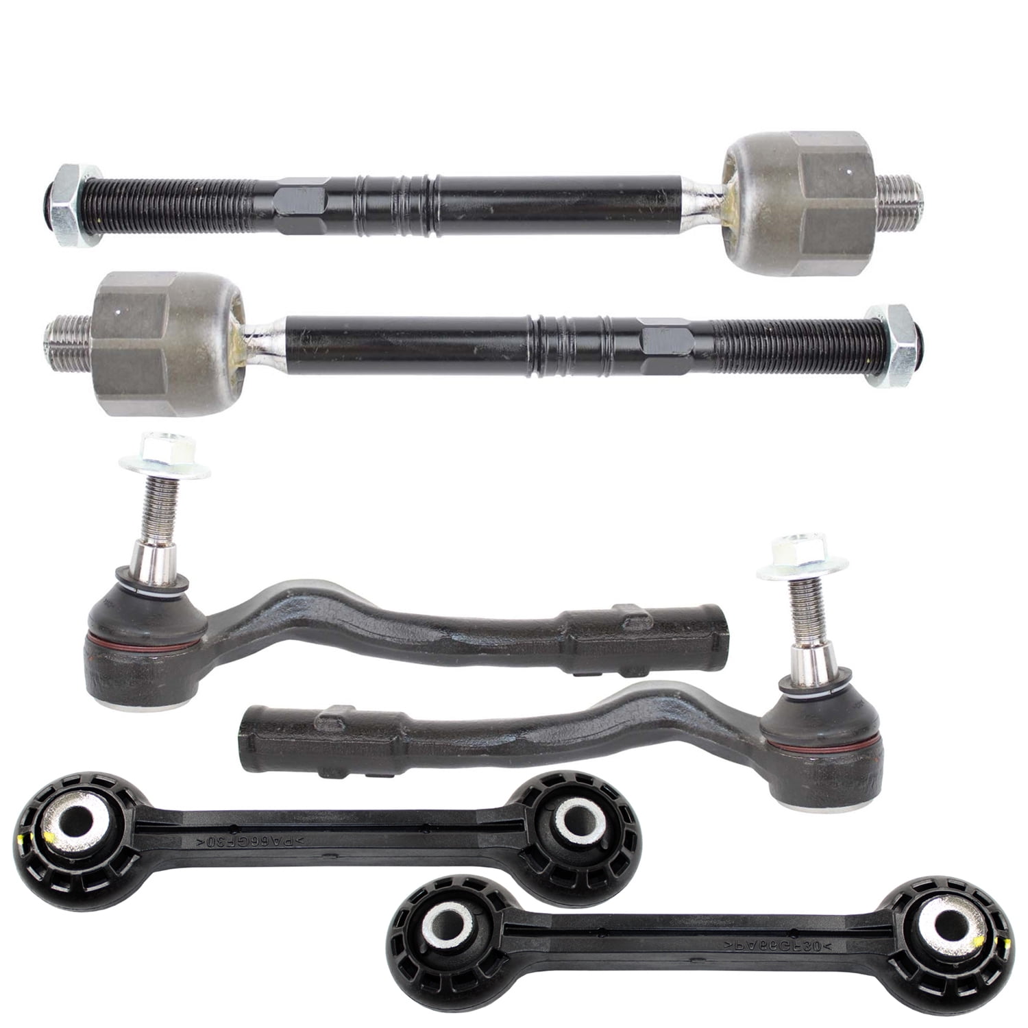 Bison Performance 6pc Front Plastic Stabilizer Sway Bar Links and 