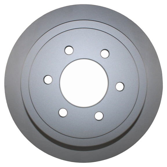 Bison Performance Rear Left or Right Coated 348mm Vented Smooth 6 Lugs Brake Disc Rotor for Ford F-150 FX2 FX4 Harley Davidson King Ranch Lariat STX SVT Raptor Linkoln Mark LT Base Payload Package