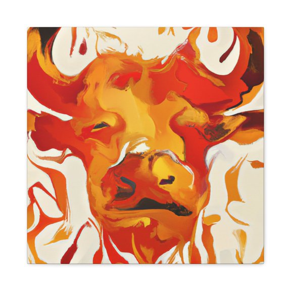 Bison Pop Art Splendor - Canvas