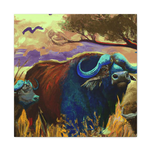 Bison of the Baroque - Canvas