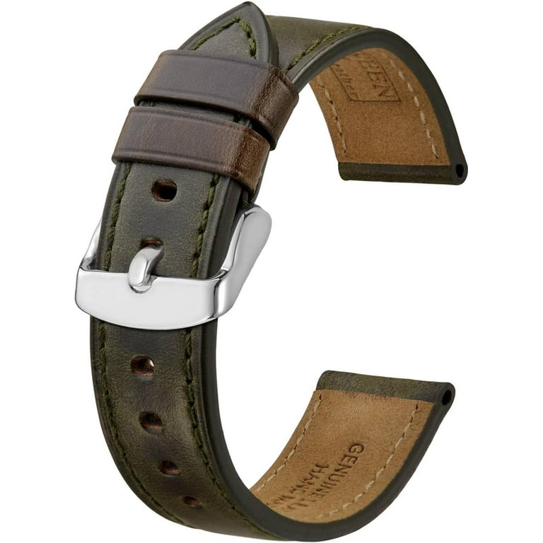 Bisonstrap Leather Strap 18Mm 19Mm 20Mm 21Mm 22Mm 23Mm 24Mm Horween Chromexcel Leather Strap Casual Walmart