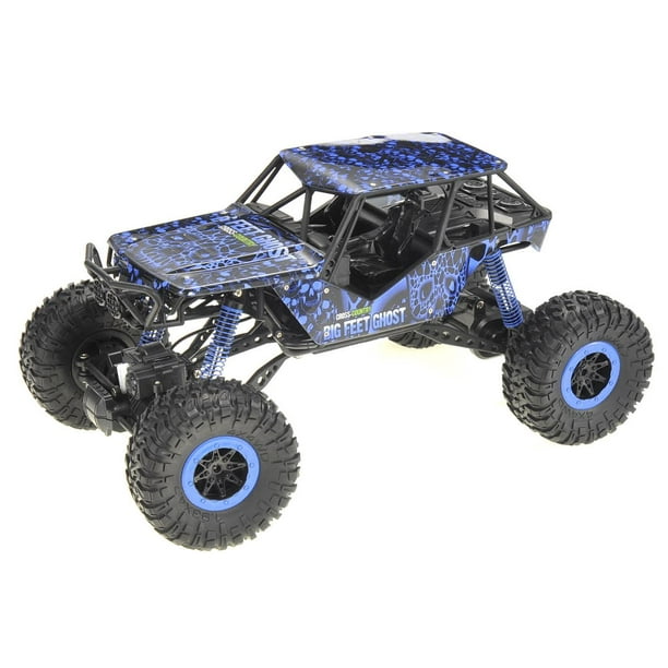 Bisontec 110 RC 2.4G 4WD Rally Rock Crawler Car (Blue) Walmart