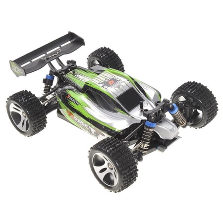 Bisontec 1:18 RC 2.4Gh 4WD Remote Control Off-Road Buggy (Green)