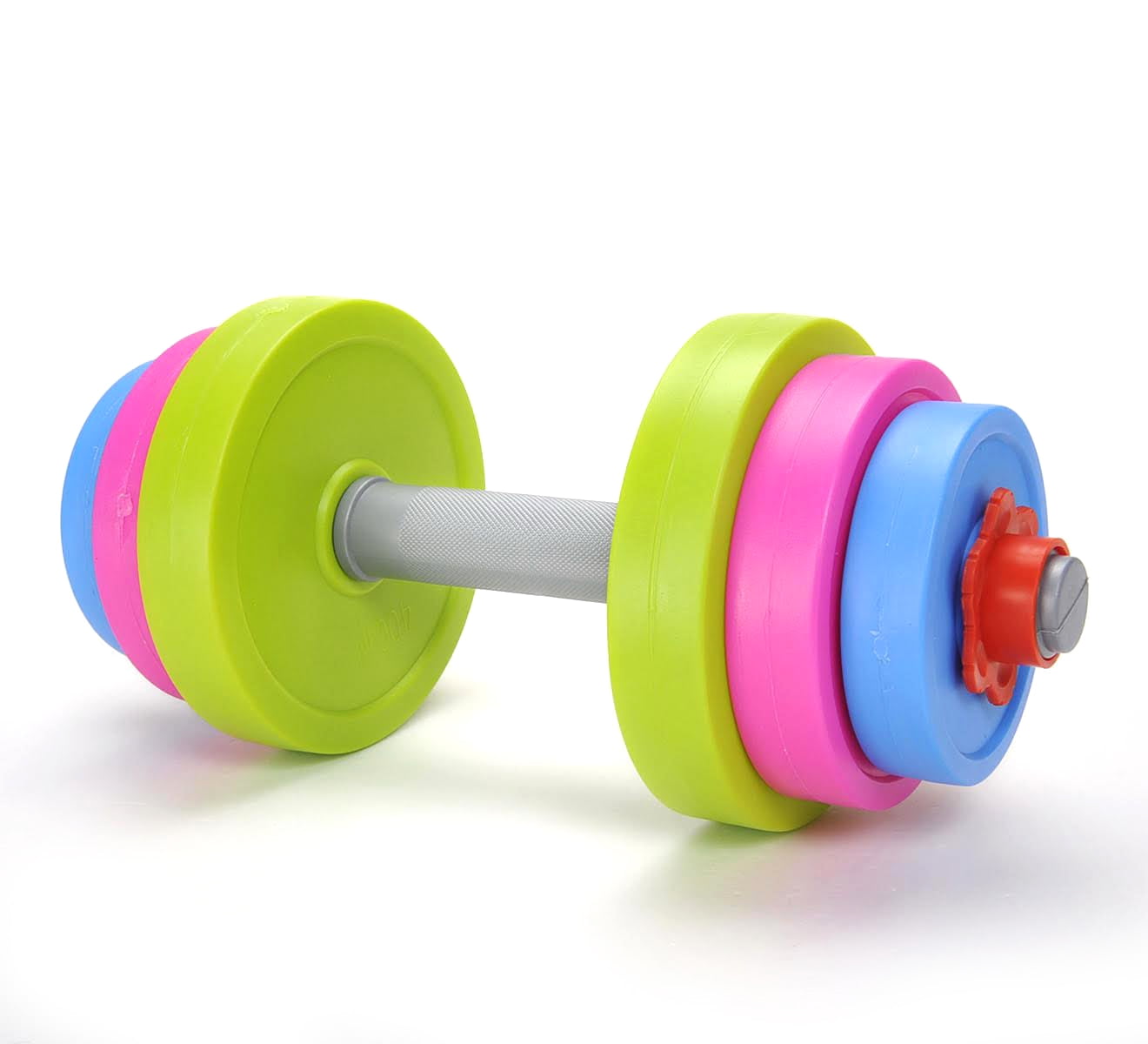 Bisontec BIPS940 Adjustable Dumbbell Toy Set, Multicolor