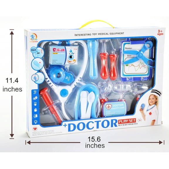 Bisontec Medical Doctor Hospital Kit Playset