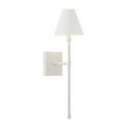 thumbnail image 1 of Bisque White One Light Wall Sconce from the Jefferson Collection, 1 of 5