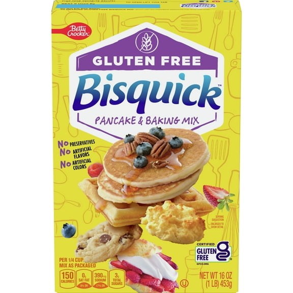 Bisquick Gluten Free Baking Mix, 16 Ounce -- 6 per case.
