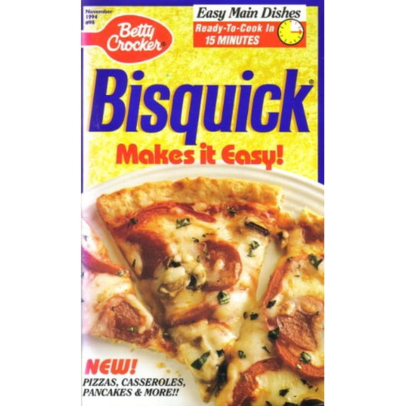 Bisquick Makes It Easy! (Betty Crocker Creative Recipes, 98) (Cookbook Paperback)