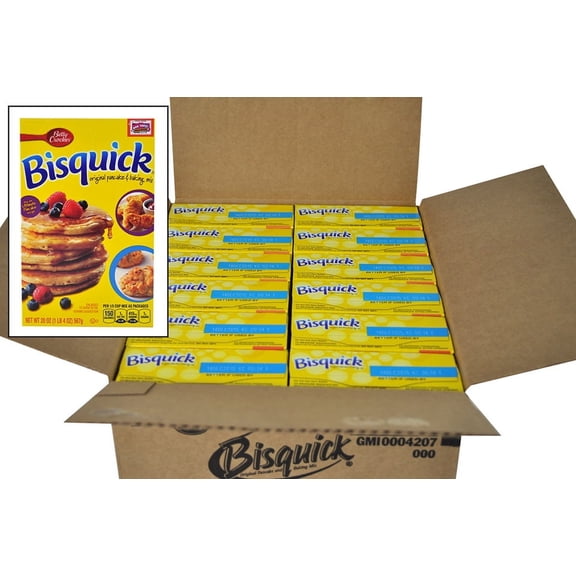 Bisquick Original Pancake and Baking Mix, 20 Ounce -- 12 per case.