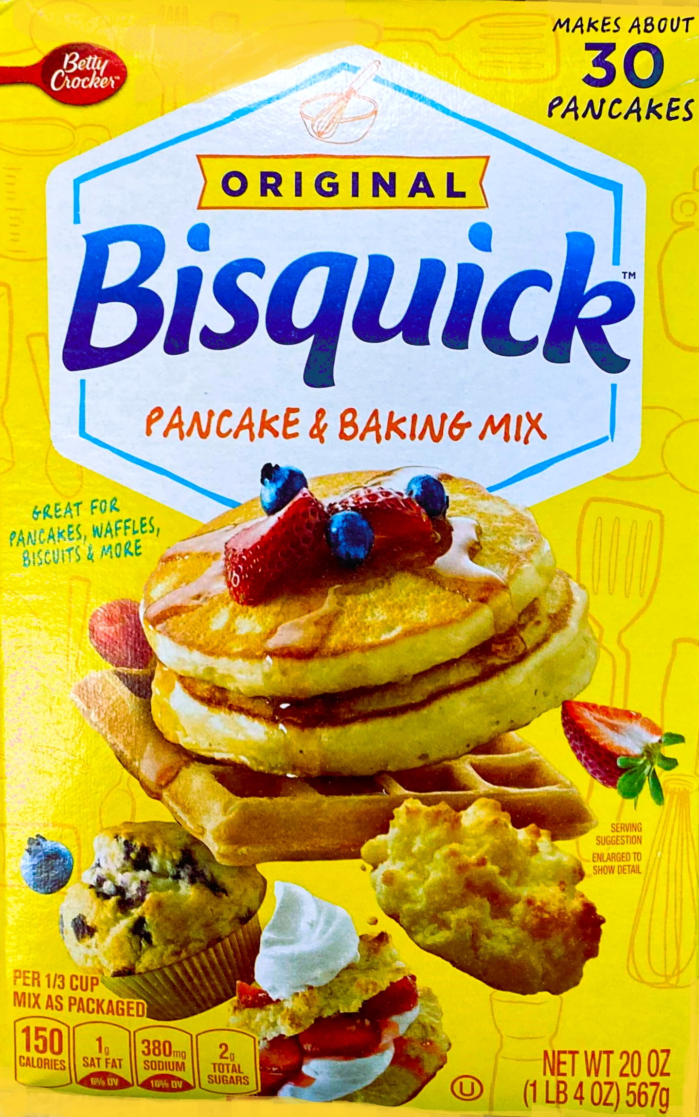 Bisquick, Pankcake Baking Mix, Count 1 - Cake / Pan Cake Mixes / Grab Varieties & Flavors