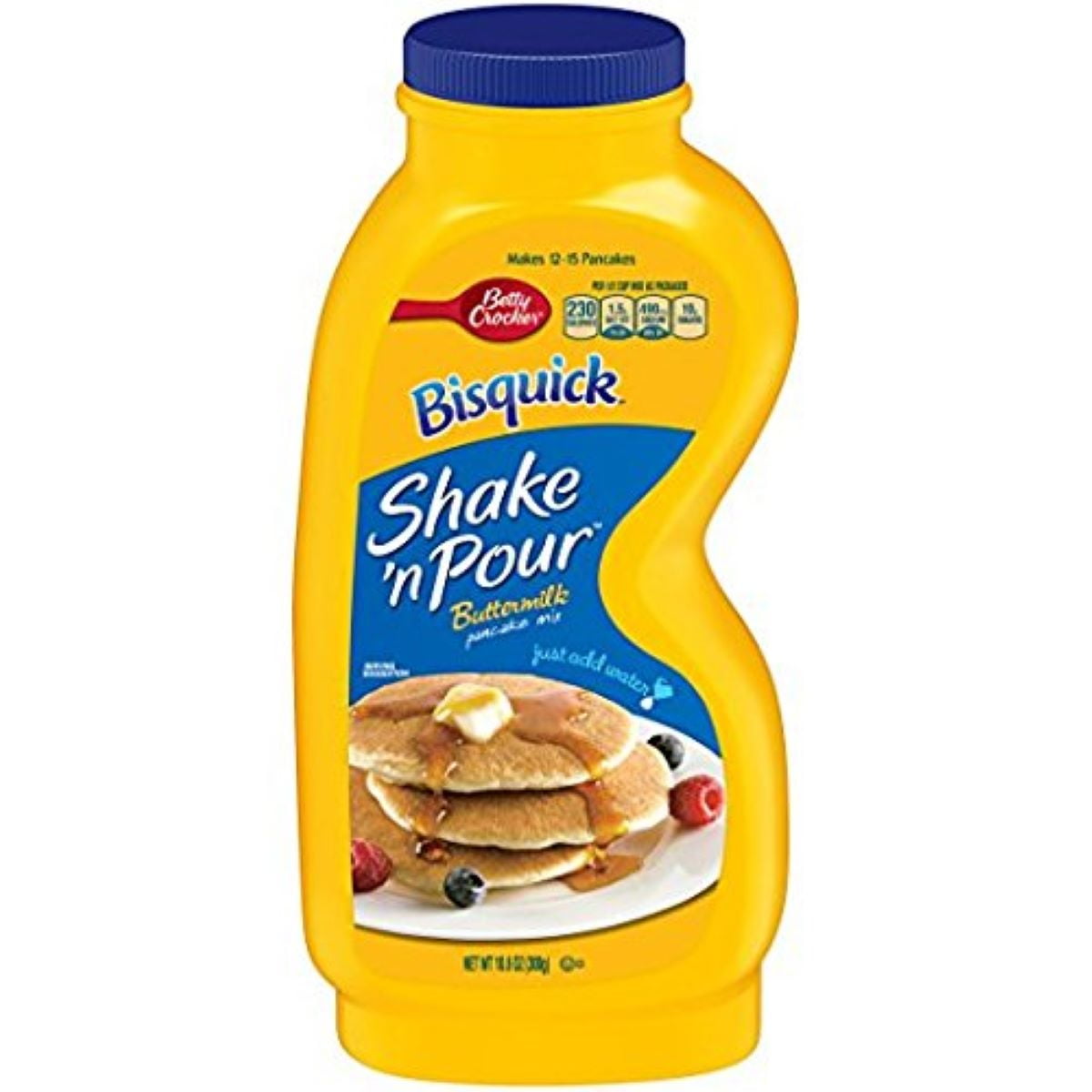 Bisquick SHAKE 'N POUR Buttermilk Pancake Mix 10.6oz, Quantity of 8