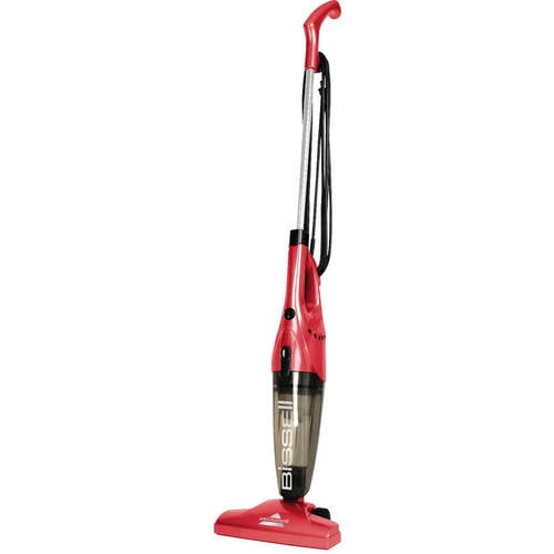 Bissell 1059Z - 3 in 1 Lightweight Stick Hand Vacuum Cleaner, Corded - Convertible to Handheld Vac, Red
