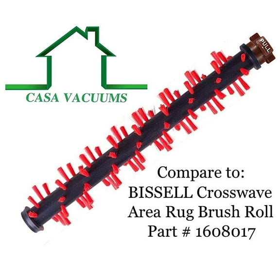Bissell 1934 Area Rug Replacement Brush Roll by Casa Vacuums. Replaces Part Part # 1608017 & 160-8017.